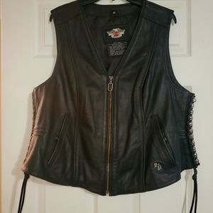 Harley Davidson Leather Vest